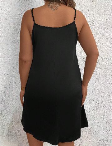 Rochie medie SHEIN CURVE, negru
