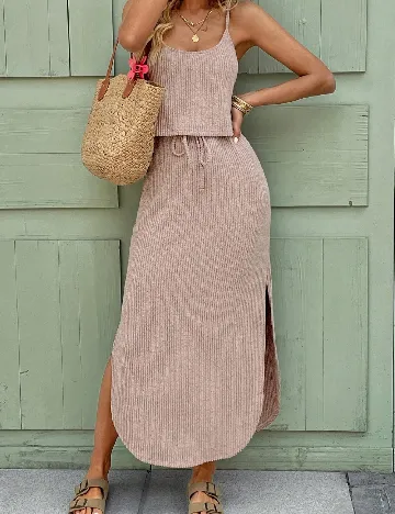 Rochie medie SHEIN, roz
