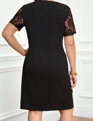 Rochie scurta SHEIN CURVE, negru