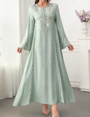 Rochie lunga SHEIN, verde