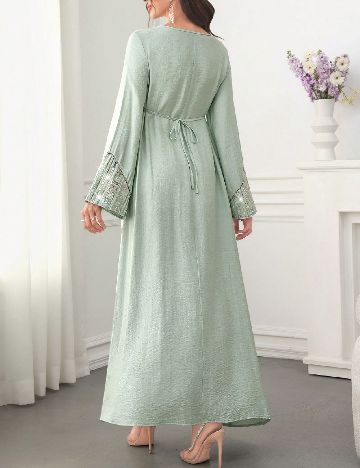 Rochie lunga SHEIN, verde