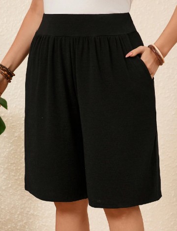 Set Pantaloni scurti 2 perechi SHEIN CURVE, mix culori