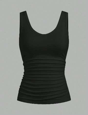 Set Maiou si Bluza SHEIN, alb/negru