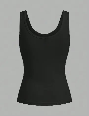 Set Maiou si Bluza SHEIN, alb/negru