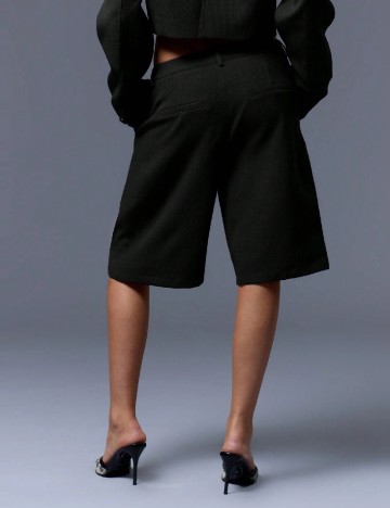 Pantaloni scurti SHEIN, negru