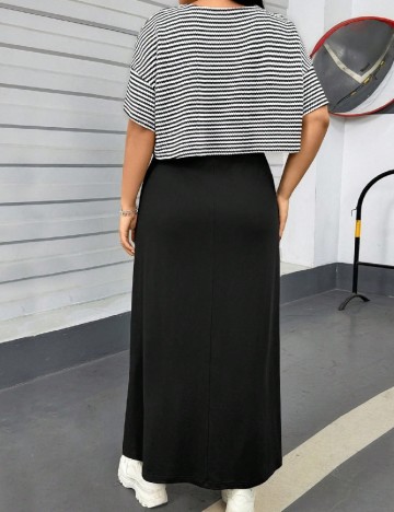 Compleu SHEIN CURVE, negru