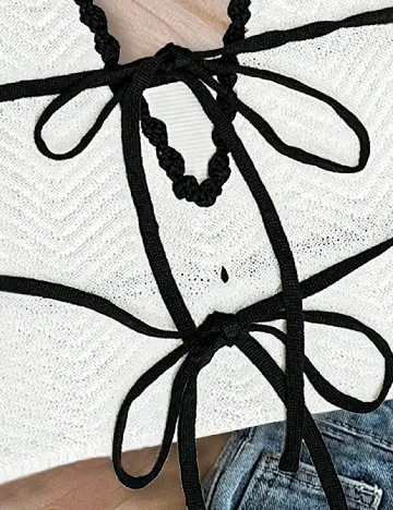 Top SHEIN, alb