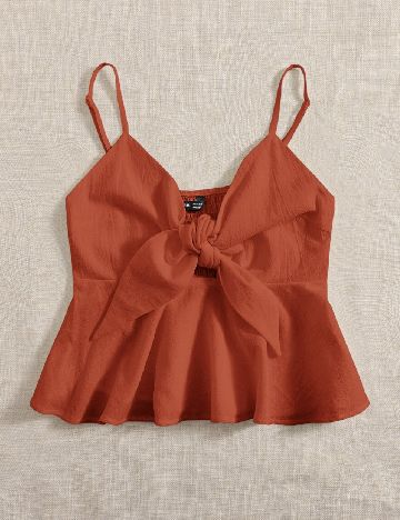 Top SHEIN, caramiziu