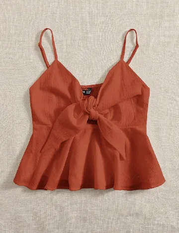 Top SHEIN, caramiziu