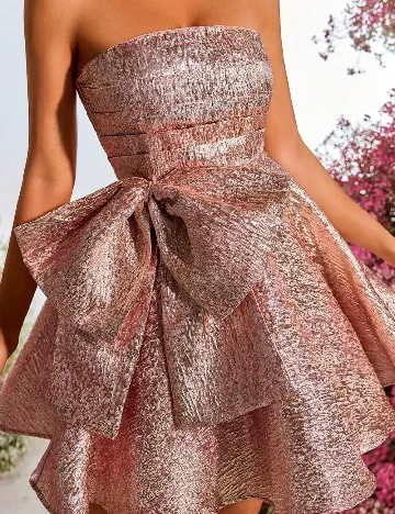 Rochie scurta SHEIN, roz