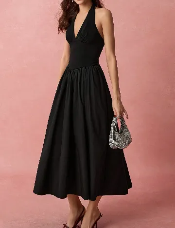 Rochie lunga SHEIN, negru