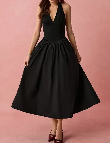 Rochie lunga SHEIN, negru