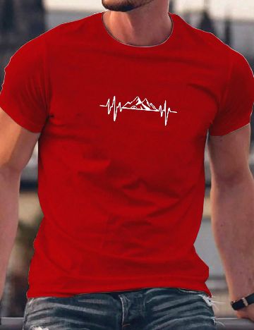 Tricou SHEIN, rosu