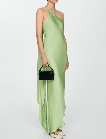 Rochie lunga Mango, verde