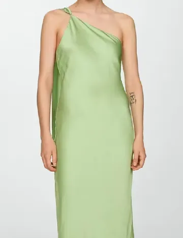 Rochie lunga Mango, verde
