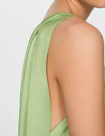Rochie lunga Mango, verde