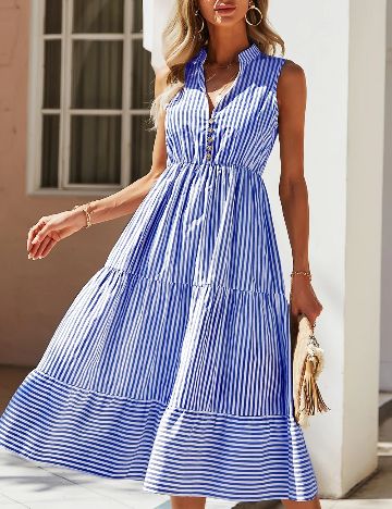 Rochie medie SHEIN, albastru