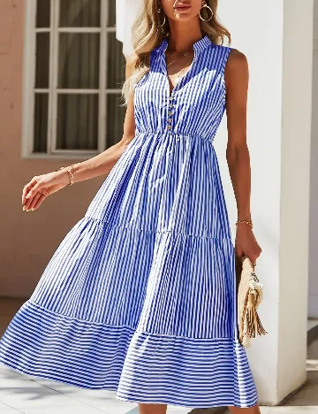 Rochie medie SHEIN, albastru