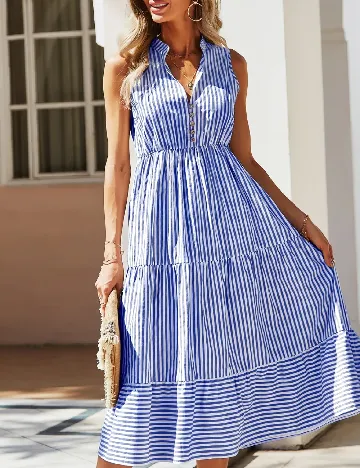 Rochie medie SHEIN, albastru