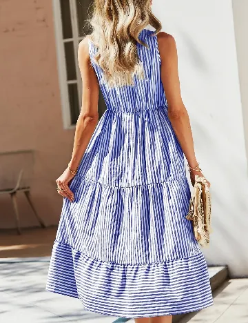 Rochie medie SHEIN, albastru