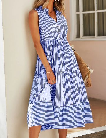 Rochie medie SHEIN, albastru