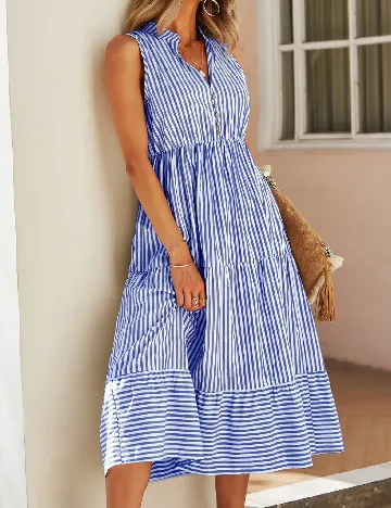 Rochie medie SHEIN, albastru