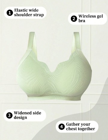 Sutien SHEIN CURVE, verde