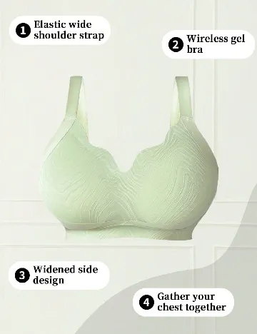 Sutien SHEIN CURVE, verde