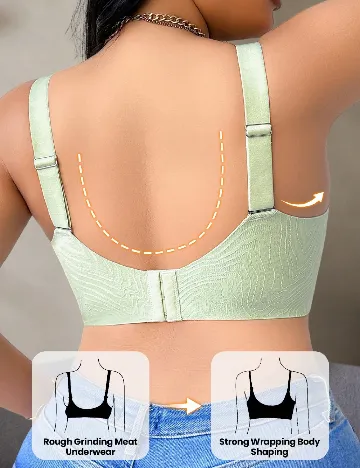 Sutien SHEIN CURVE, verde