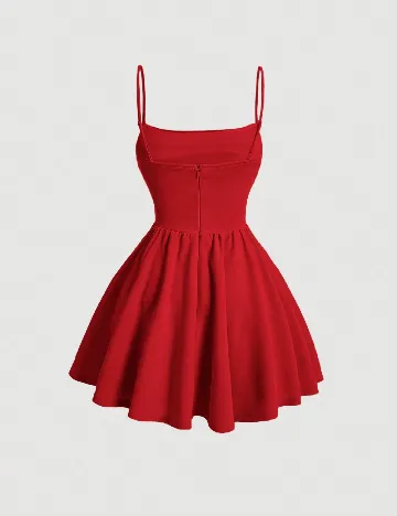 Rochie scurta SHEIN, rosu
