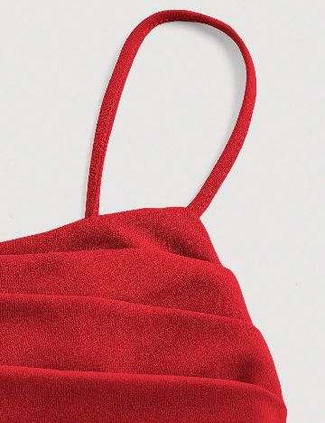 Rochie scurta SHEIN, rosu