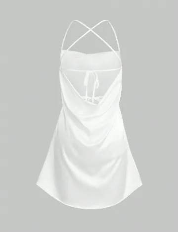 Rochie scurta SHEIN, alb