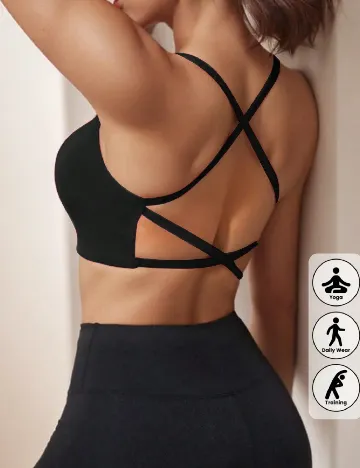 Bustiera SHEIN, negru
