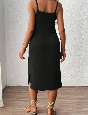 Rochie medie SHEIN Maternity, negru