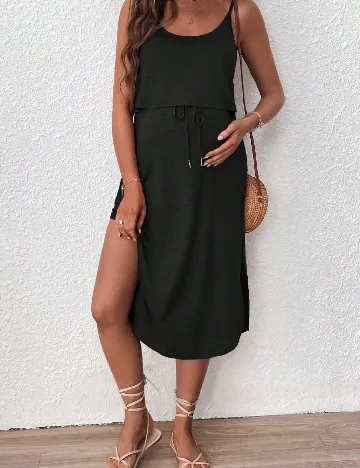 Rochie medie SHEIN Maternity, negru