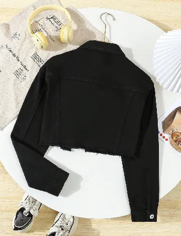 Jacheta Shein Kids, negru
