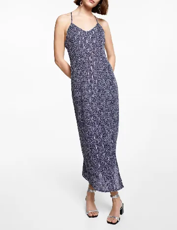 Rochie lunga Mango, albastru