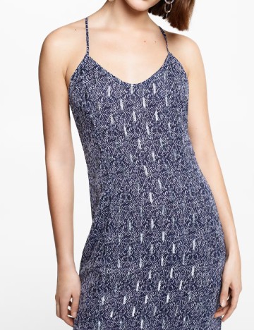 Rochie lunga Mango, albastru