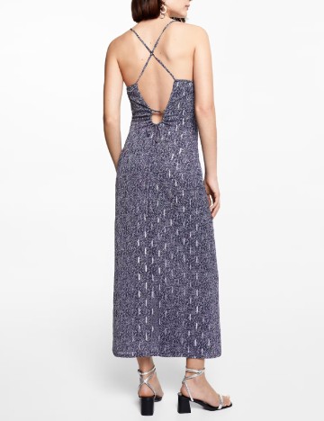 Rochie lunga Mango, albastru
