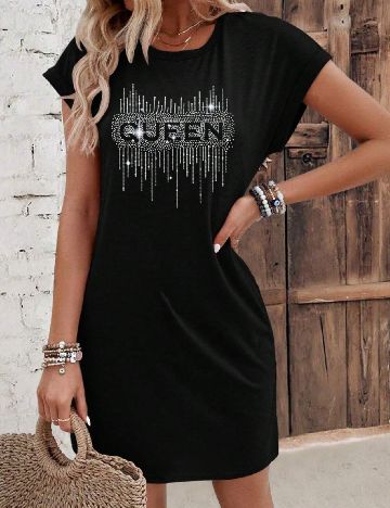 Rochie scurta SHEIN, negru