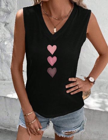 Maiou SHEIN CURVE, negru