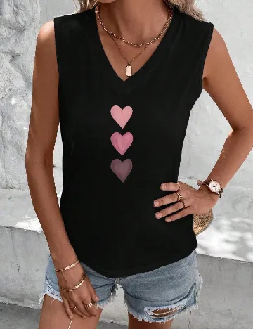 Maiou SHEIN CURVE, negru