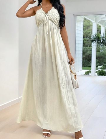 Rochie lunga SHEIN, ecru