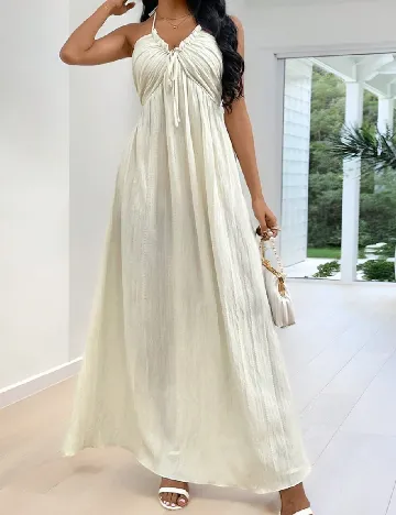 Rochie lunga SHEIN, ecru