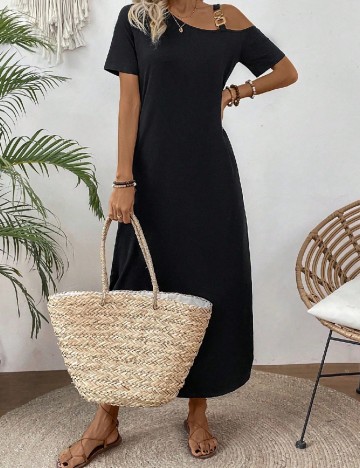 Rochie lunga SHEIN, negru