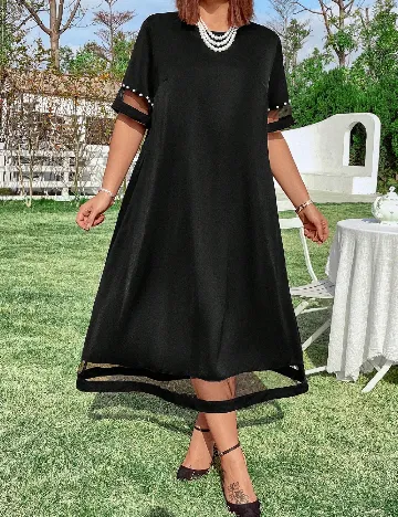 Rochie medie SHEIN CURVE, negru