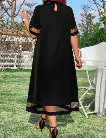 Rochie medie SHEIN CURVE, negru