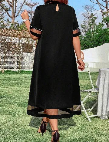 Rochie medie SHEIN CURVE, negru