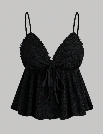 Maiou SHEIN CURVE, negru