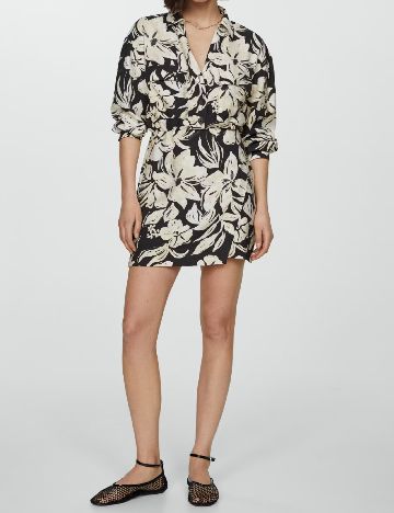 Rochie scurta Mango, floral
